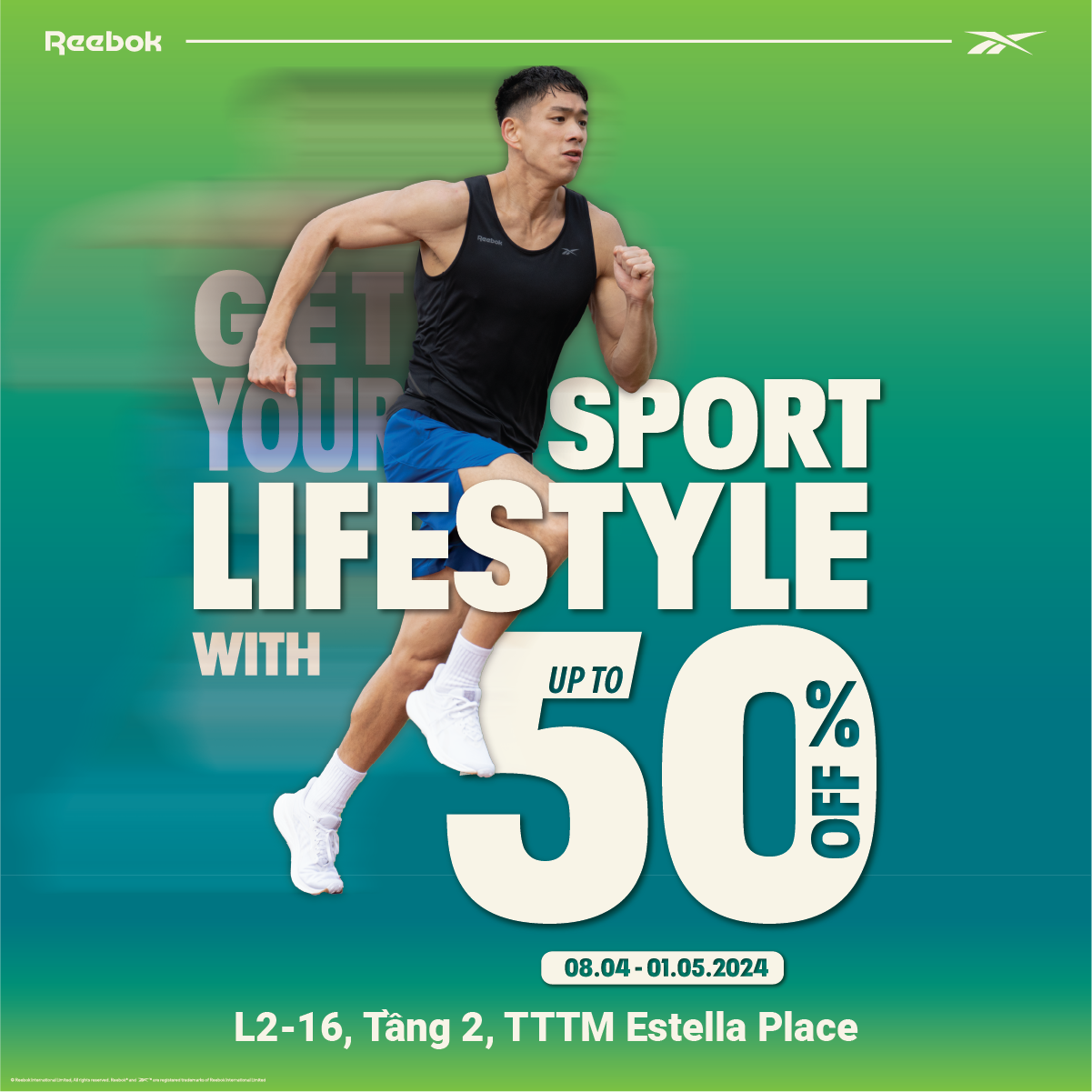 GET YOUR SPORT LIFESTYLE WITH UP TO 50% OFF!
