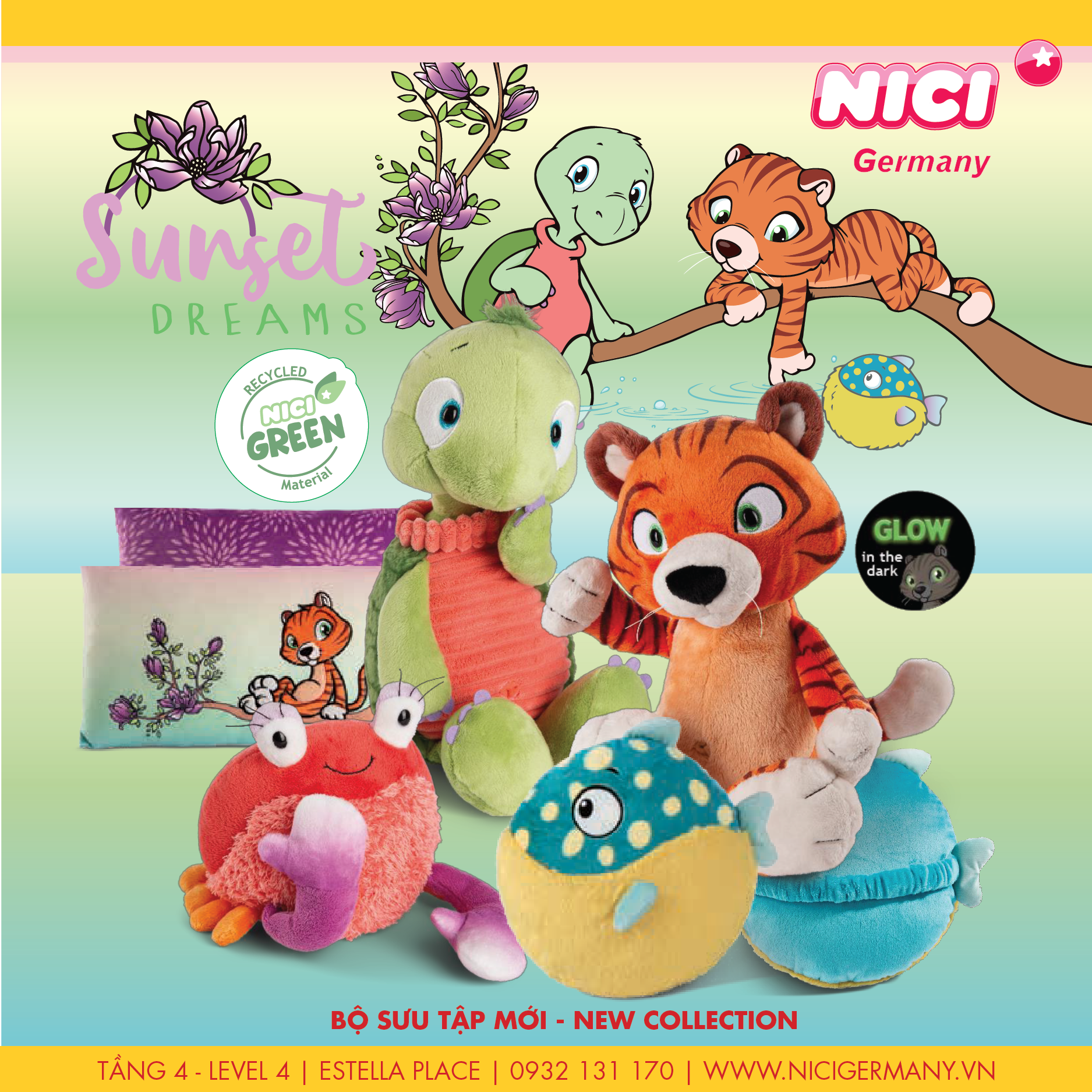 NICI GERMANY NEW COLLECTION "SUNSET DREAMS"