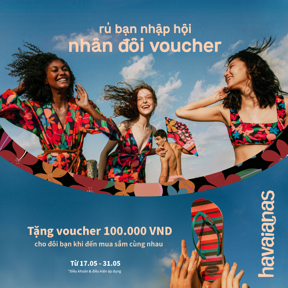 RỦ BẠN NHẬP HỘI, NHÂN ĐÔI VOUCHER