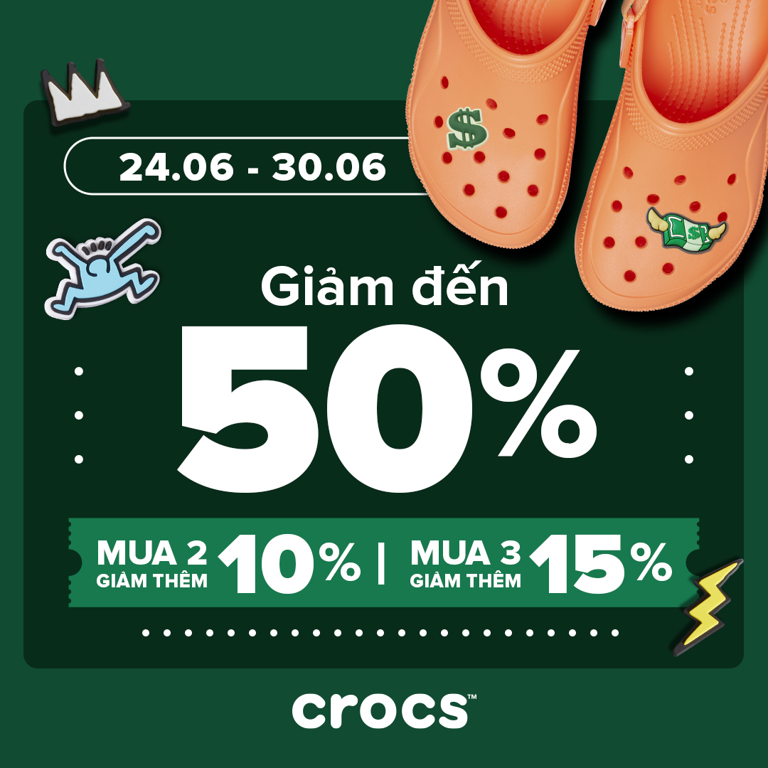 🔥CLASSY DEAL at CROCS - HOTTER THAN EVER!!!