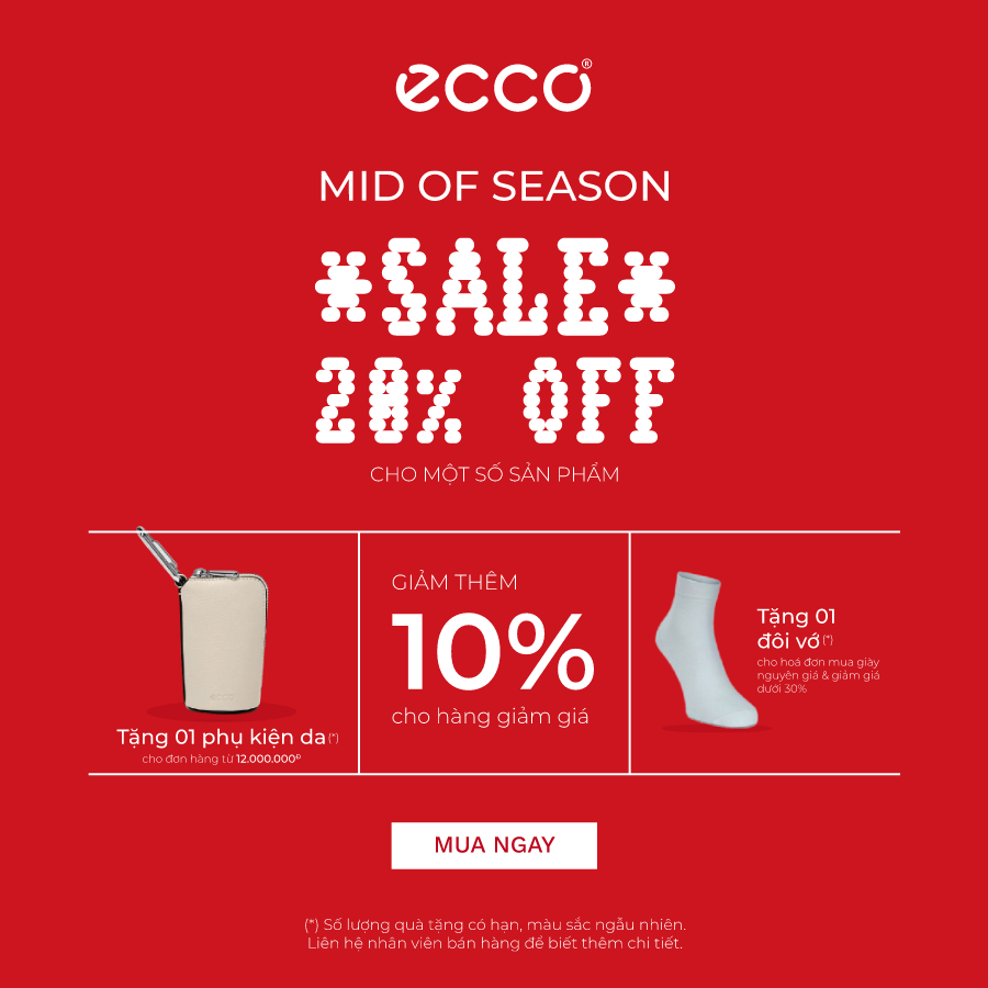 **MID-SEASON SUPER SALE AT ECCO**