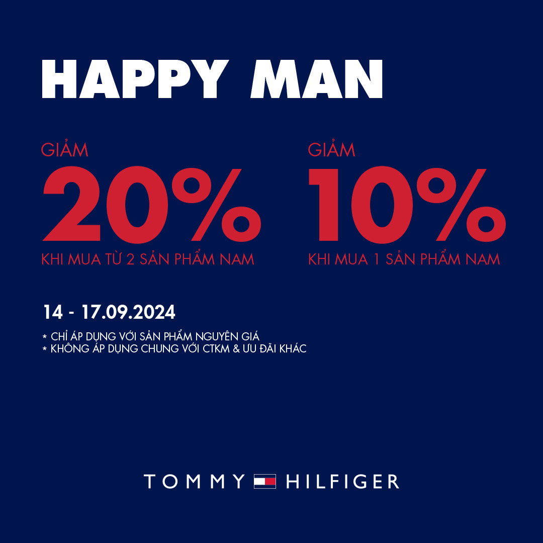 TOMMY HILFIGER - HAPPY MAN!