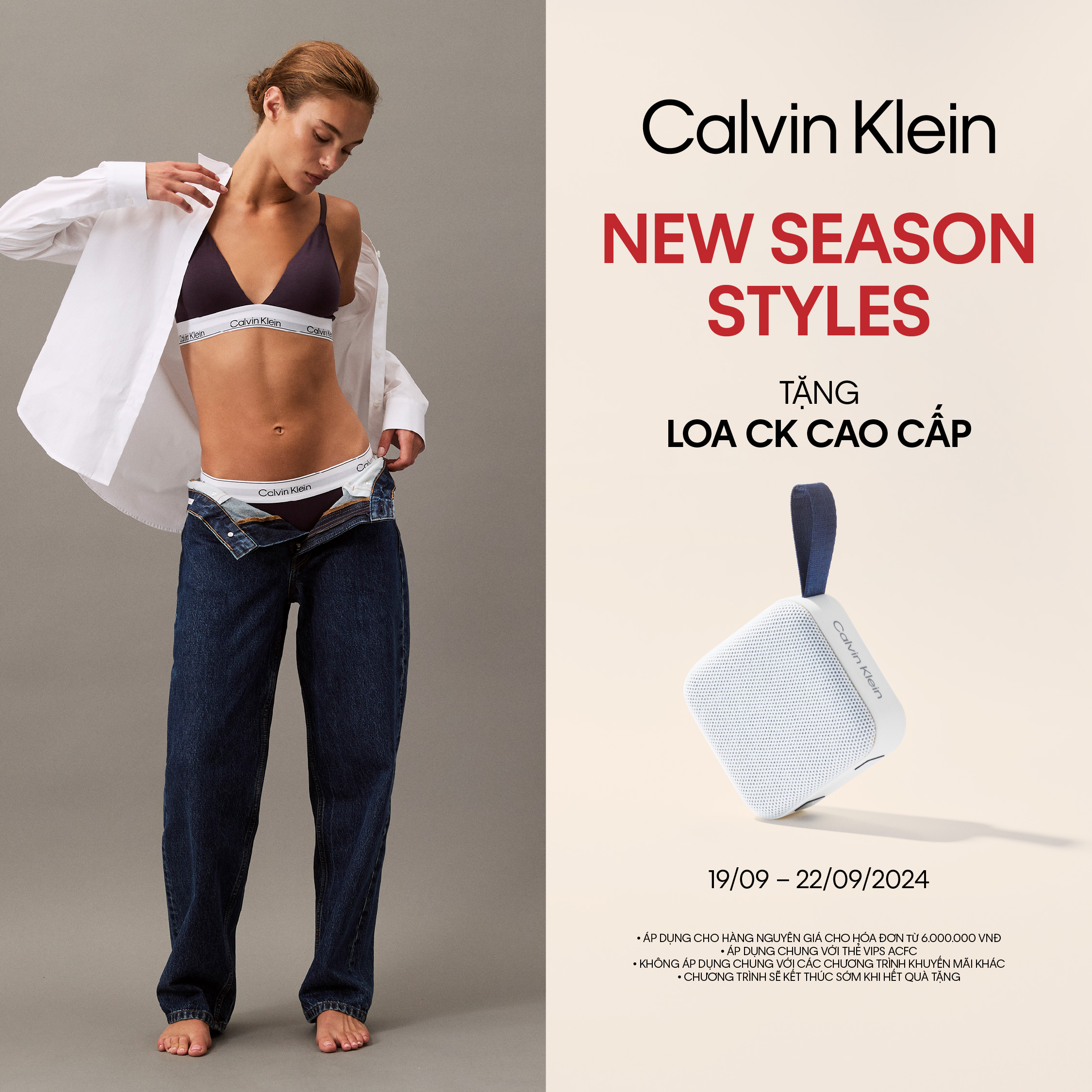 CALVIN KLEIN - NEW SEASON STYLES