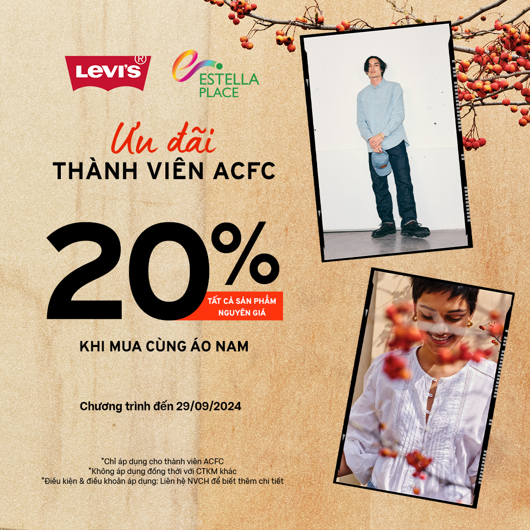 ✨ LEVI'S - ƯU ĐÃI DÀNH CHO THÀNH VIÊN ACFC ✨