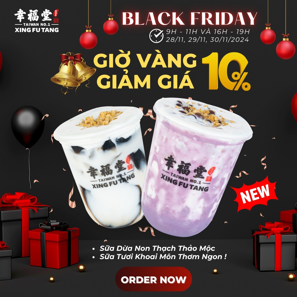 [Khuyến Mãi] 💥BLACK FRIDAY -  GIẢM GIÁ CỰC HOT TẠI XING FU TANG💥