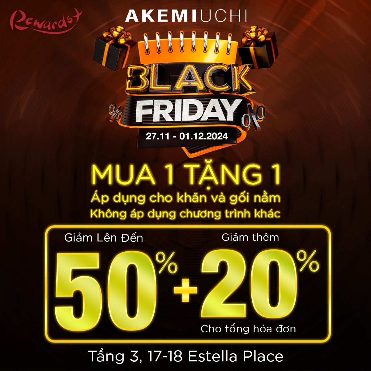 [Promotion]💥AKEMI UCHI BLACK FRIDAY💥