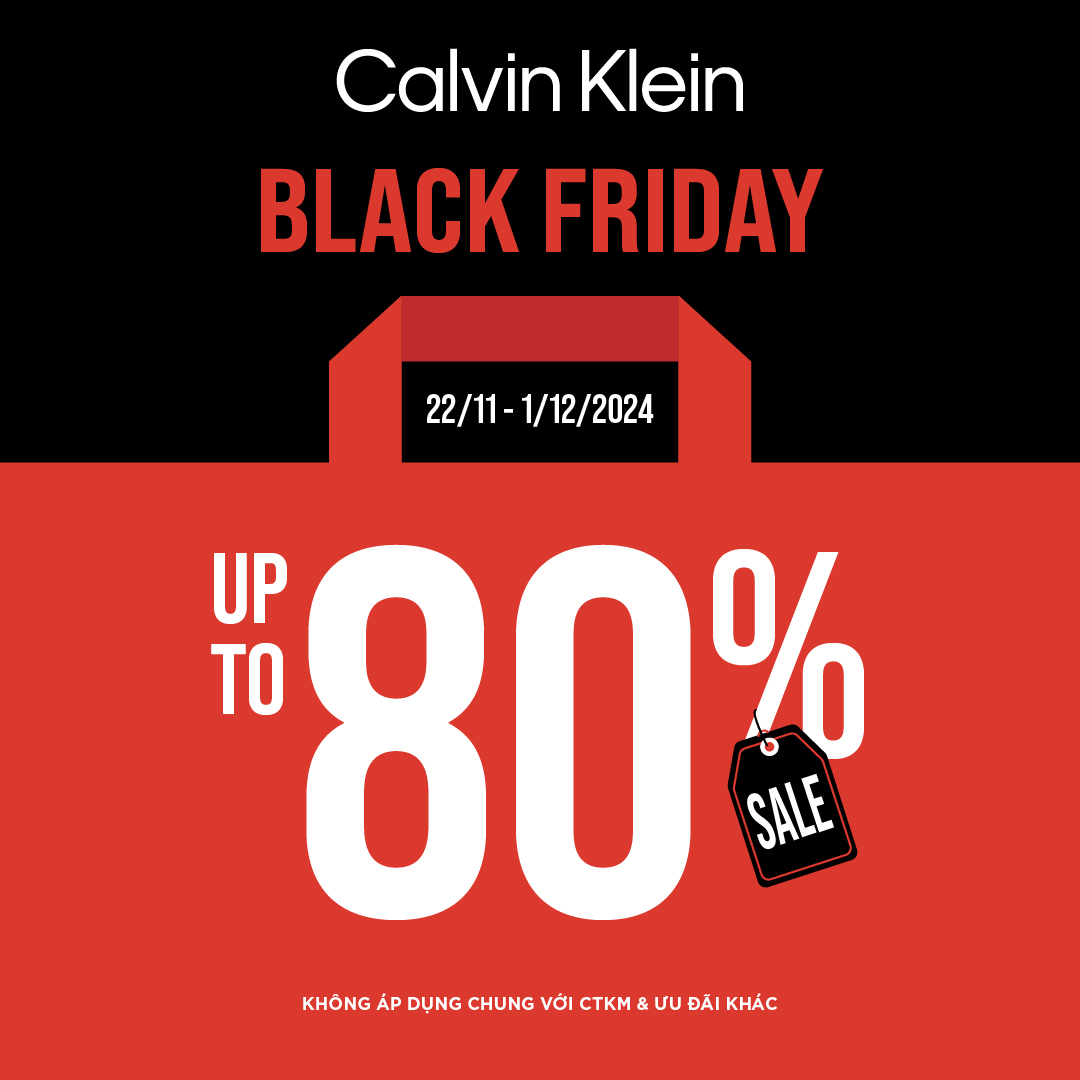 🔥 CALVIN KLEIN - BLACK FRIDAY SALE UP TO 80% 🔥