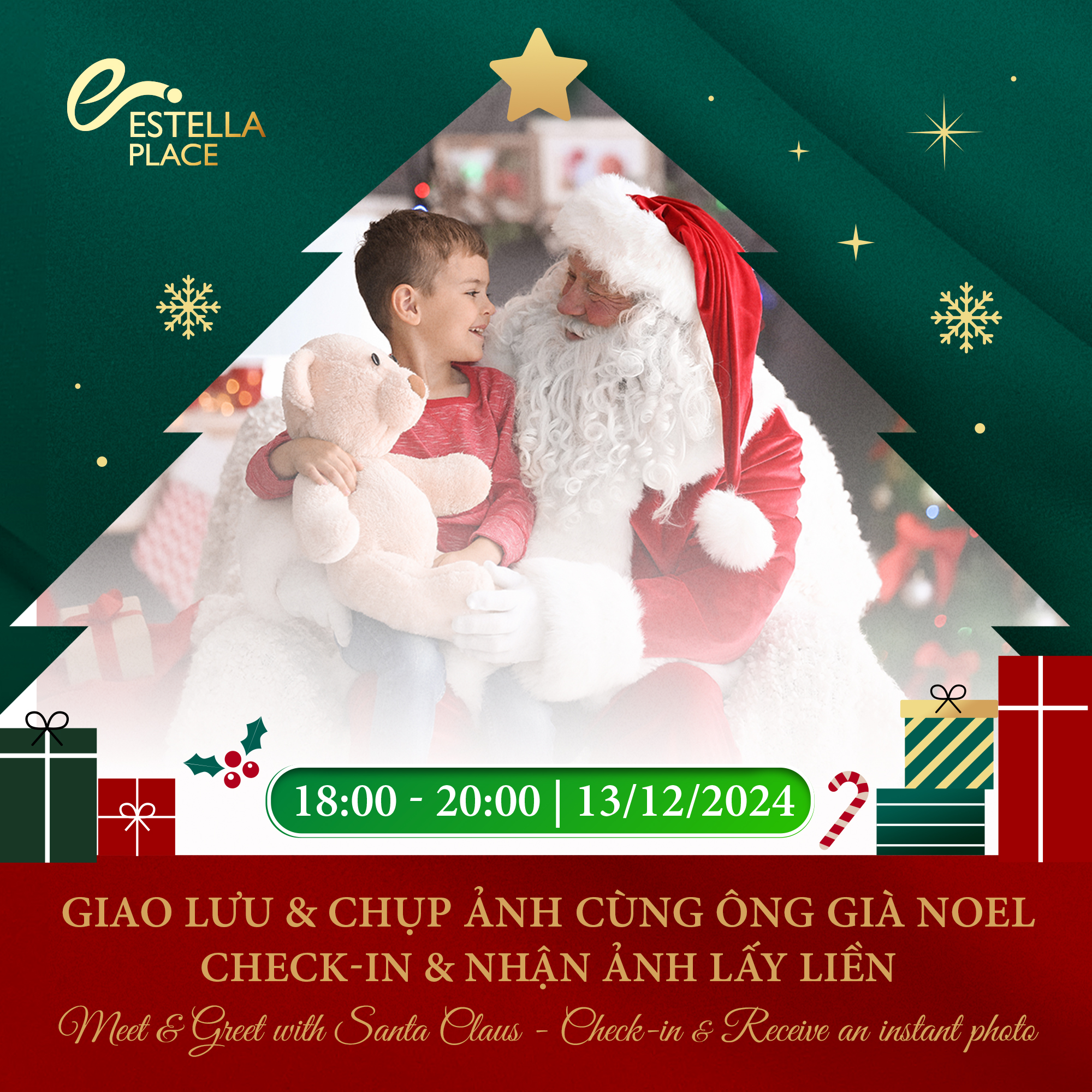 🎅GIAO LƯU - CHỤP ẢNH CÙNG ÔNG GIÀ NOEL 📸CHECK-IN & NHẬN ẢNH LẤY LIỀN