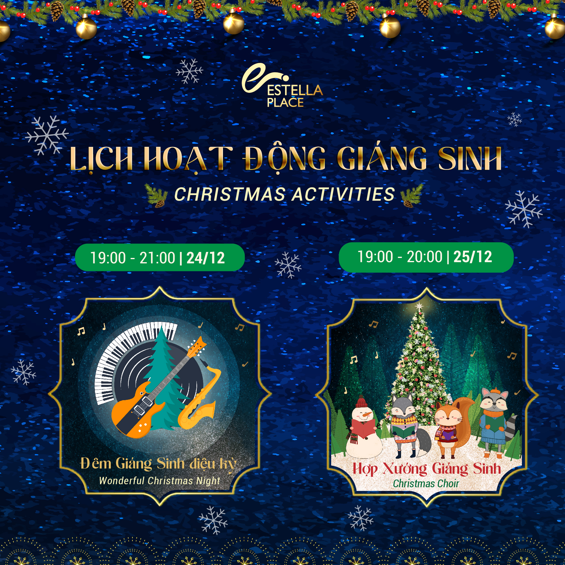 🎉ĐÓN GIÁNG SINH RỰC RỠ TẠI XỨ SỞ NGÀN THÔNG🎄