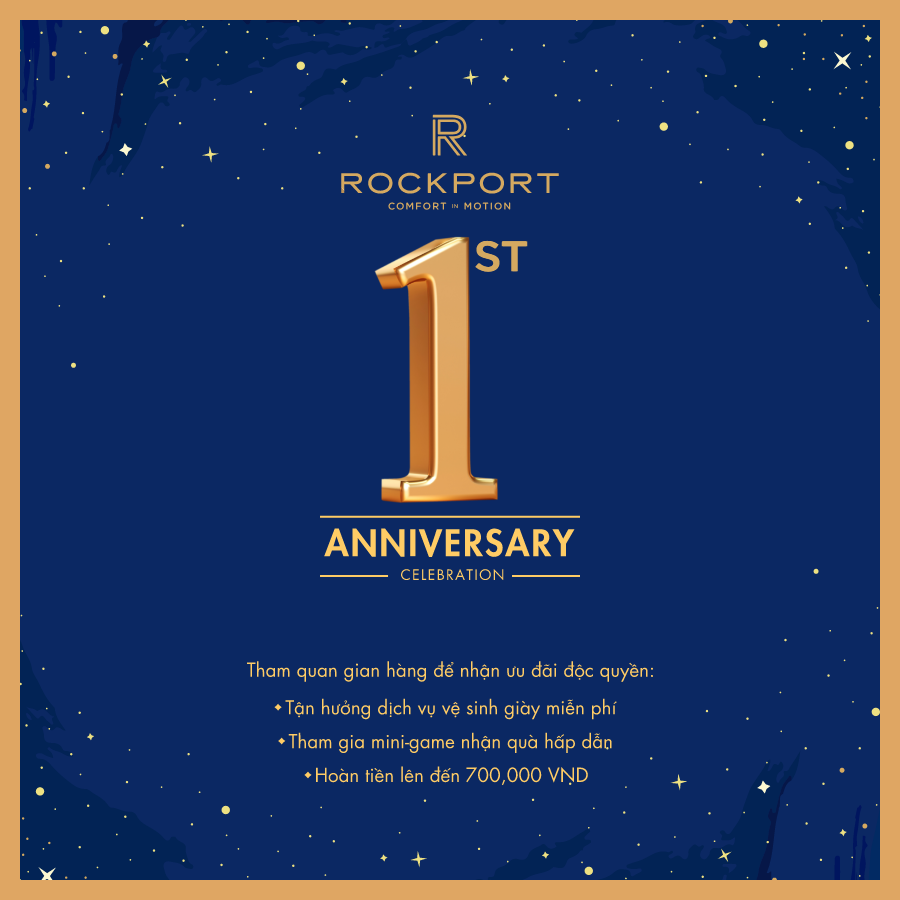 🎉 HAPPY 1st ANNIVERSARY: ROCKPORT VIETNAM! 🎉