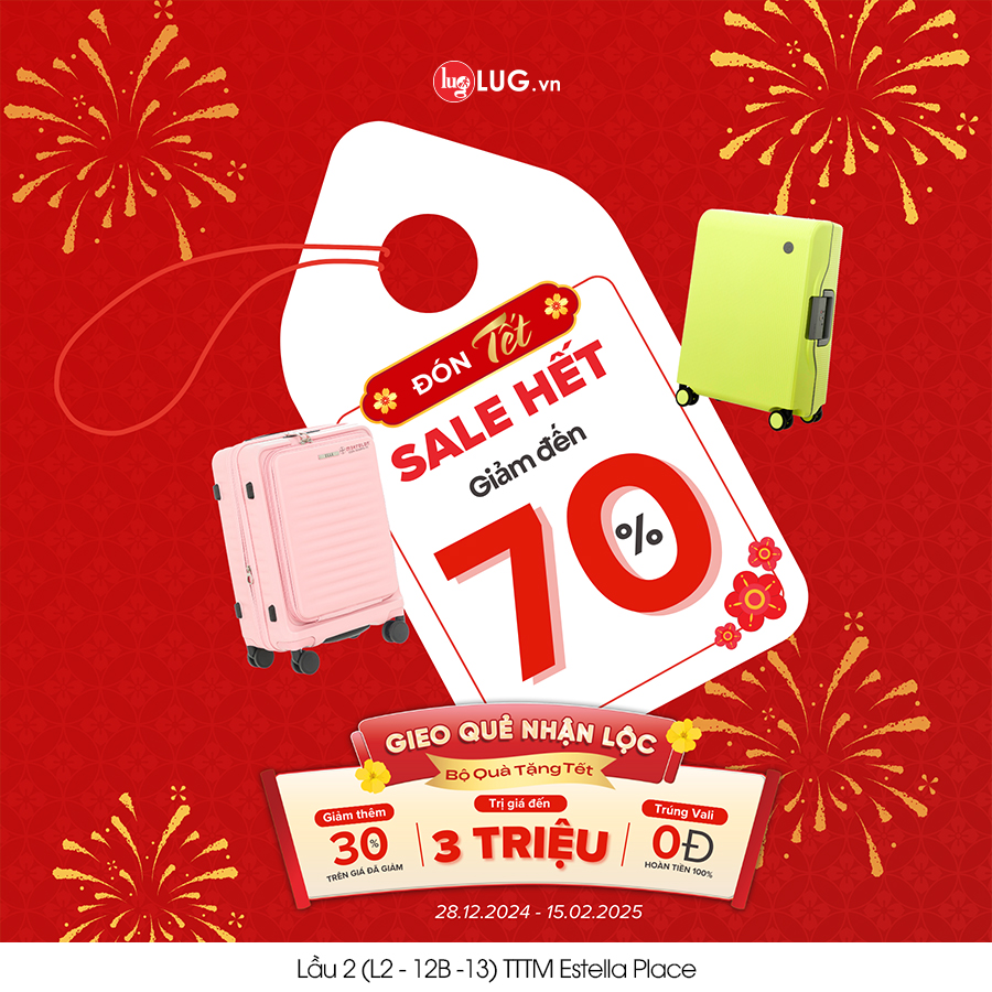 🎊 LUNAR NEW YEAR SALE - ENJOY “TẾT” DEAL 🎊