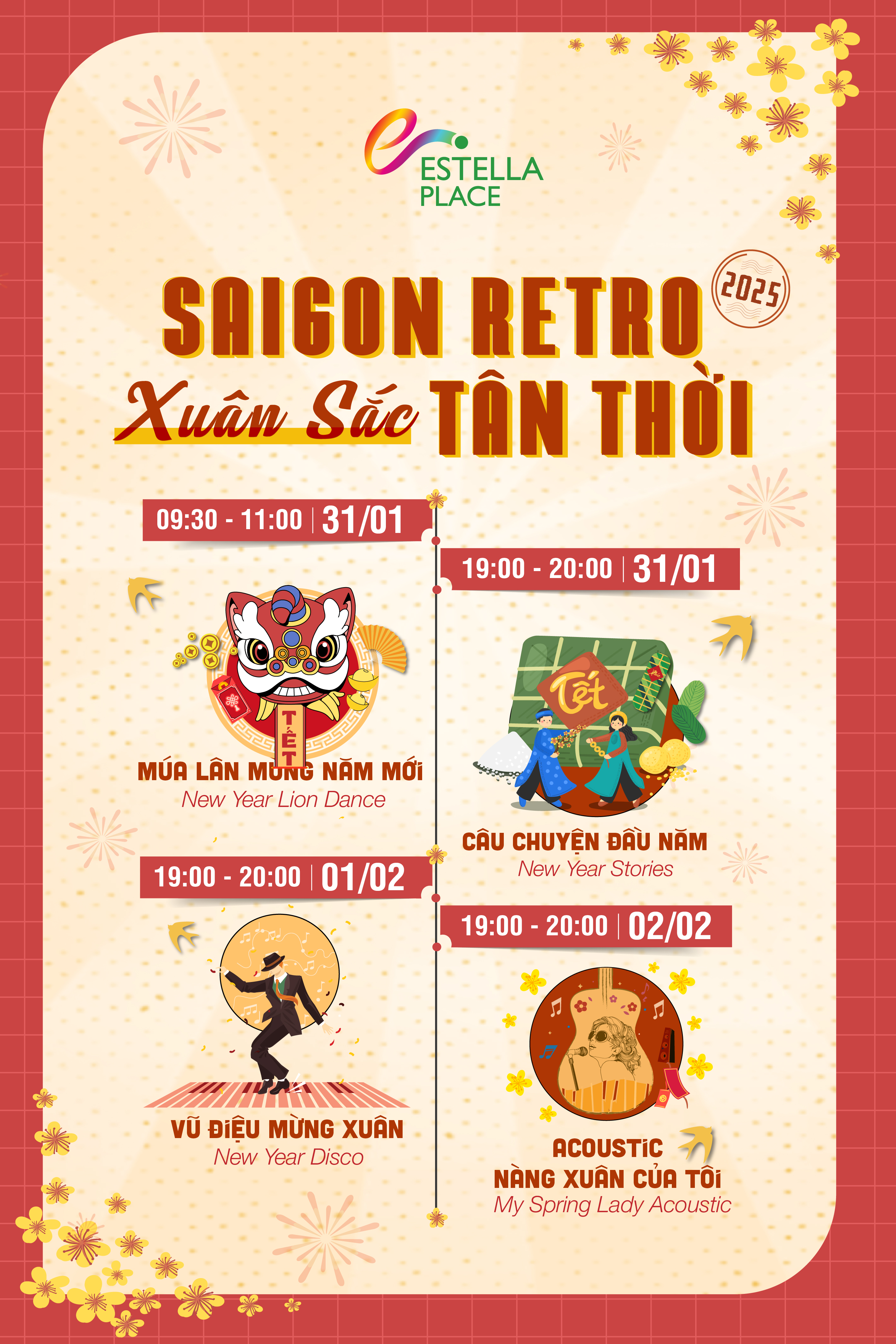 XUÂN YÊU ĐỜI – TẾT THẢNH THƠI cùng🌼SAIGON RETRO – XUÂN SẮC TÂN THỜI🌼
