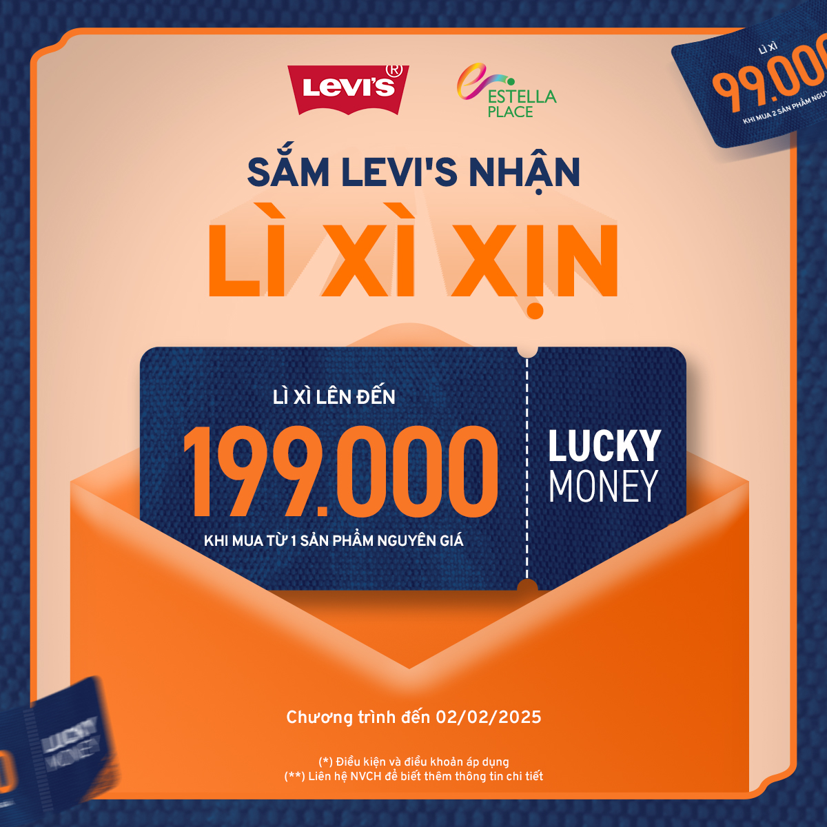 🌸LEVI'S LUCKY MONEY - SẮM LEVI'S, NHẬN LÌ XÌ XỊN 🌸