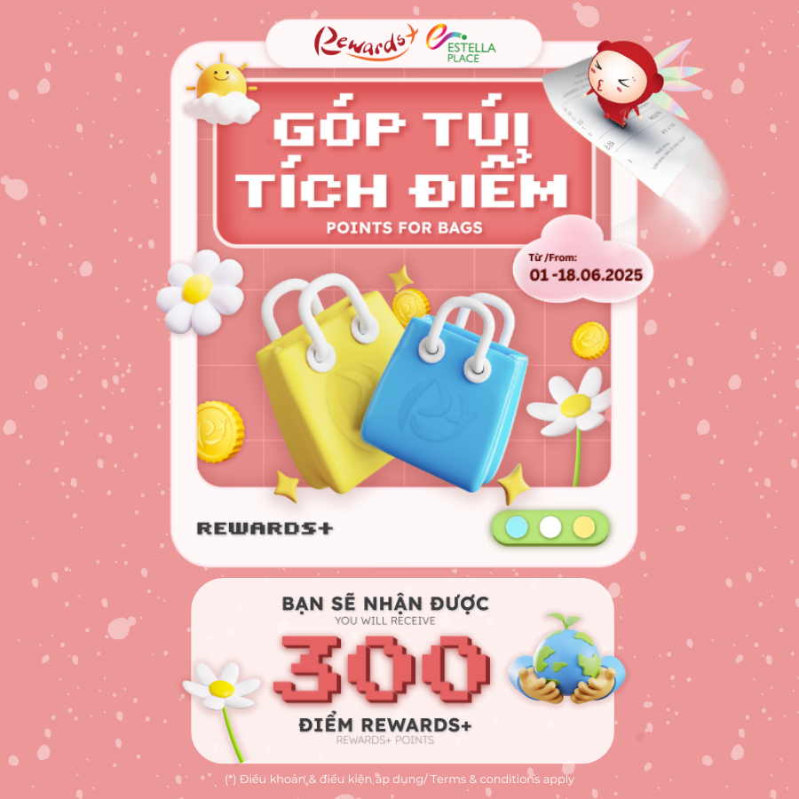 🌿BẠN CÓ BIẾT? TÚI GIẤY MUA SẮM CỦA BẠN CÓ THỂ ĐỔI LẤY ĐIỂM REWARDS+
