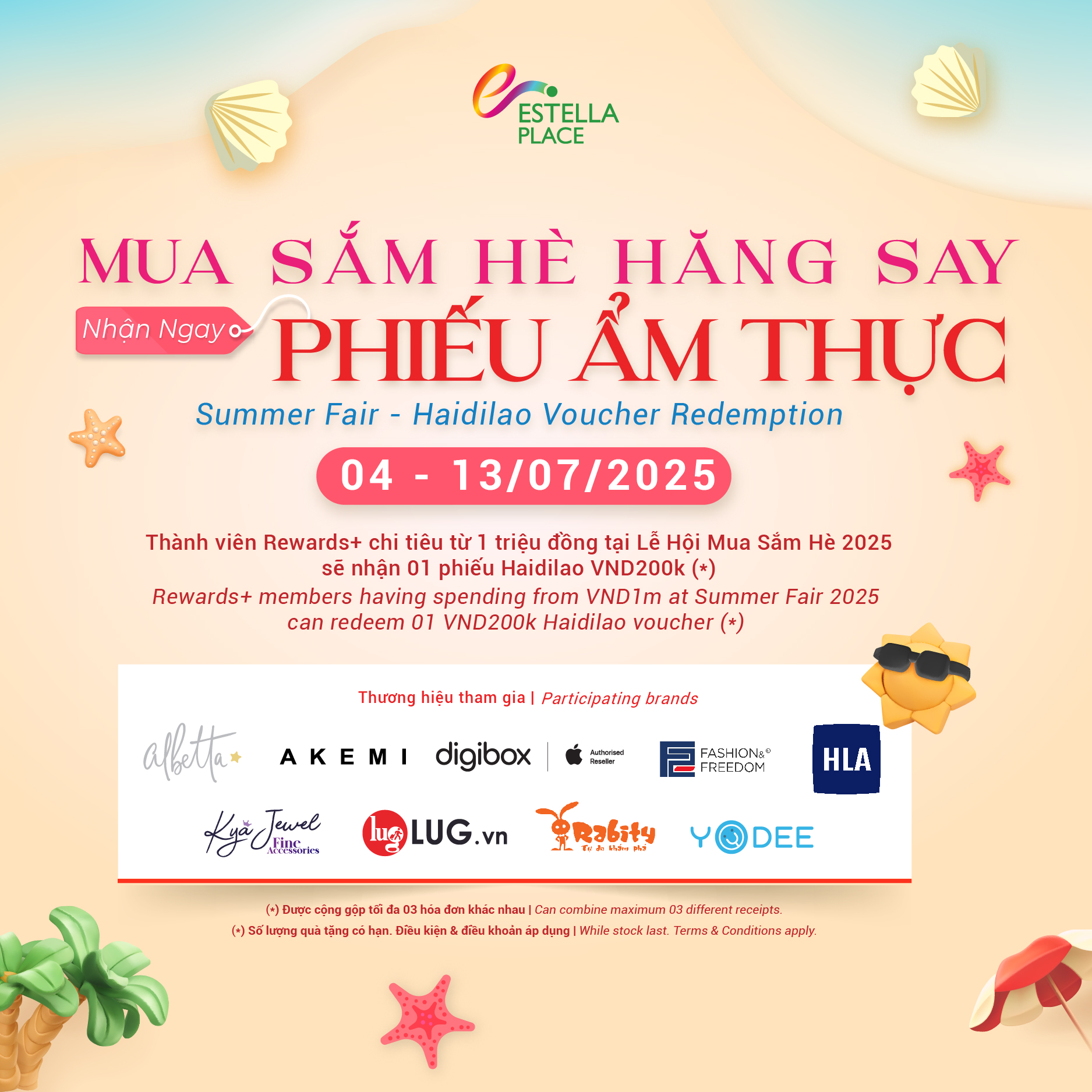 🛍️SUMMER FAIR😋HAIDILAO VOUCHER REDEMPTION
